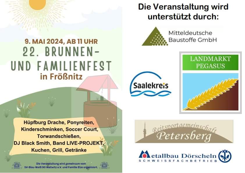 Brunnen- und Familienfest zu Himmelfahrt auf dem Petersberg